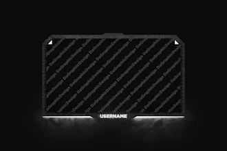 create an animated webcam overlay for twitch, youtube