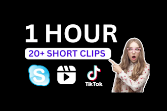 create clips for tiktok, reels, ads, youtube shorts from your podcast or video