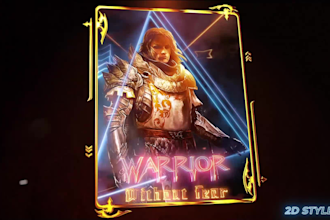 create a parallax 3d card animation for nfts and game passes