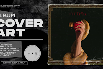 design music cover art for your album