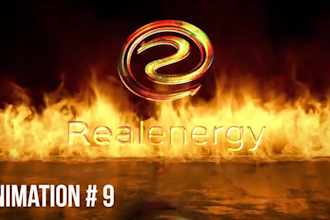 create stunning fire and smoke logo animation