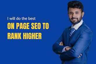 do on page SEO for wordpress, shopify, and wix