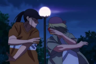 do anime fighting animation video, japanese anime movie , character animation