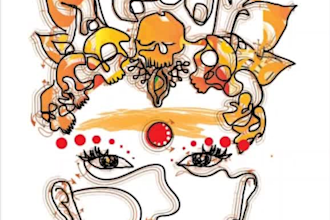 draw abstract one line art illustrations in 24 hours