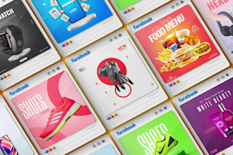 do creative urgent  social media post facebook post instagram post ads design