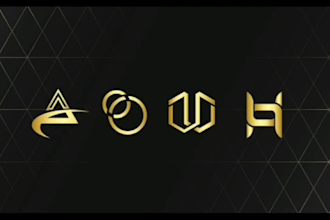 do education logo for course, college, university, school