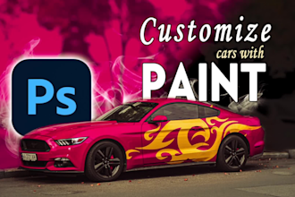 digitally customize cars with paint, stickers, and custom designs