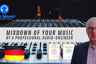 do a professional mixdown of your song or music