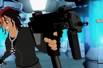 2d animated music video, 2d animation, 2d music video animation