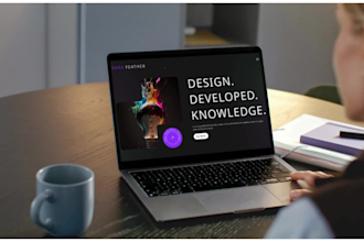 do create a figma ui ux website design and prototype