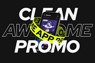 do website video, mobile app promo video editing and social media ads