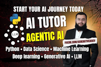 be your data science, ai agents, machine learning and python tutor