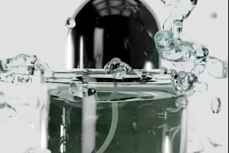 lifelike 3d water water simulation liquid simulation 3d fluid vfx water product