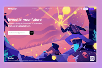 design figma website or landing page