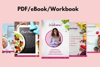 design canva pdf, ebooks, workbooks, and lead magnets