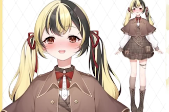 rig vtuber model, live2d rigging, vtuber commission 4 streamers, vtuber rigging