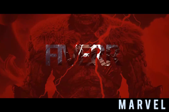 make a hollywood movie intro with your logo or text