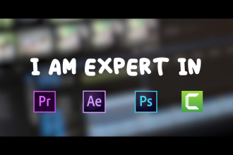 edit youtube videos or any video professionally