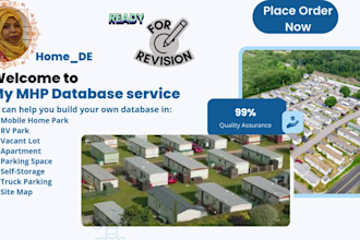 build your mobile home park list within 48 hours