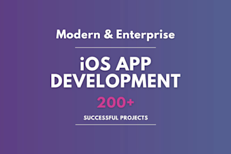 make a professional ios app for you