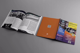 design any pdf, catalog, magazine cover, newsletter