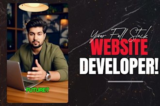 build a custom full stack website using react, node, laravel