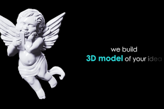 do 3d editing, modeling, sculpting and 3d related services