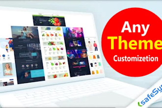 any wordpress theme customization and modification