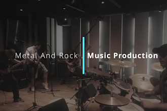 record massive metal and rock guitar for your band