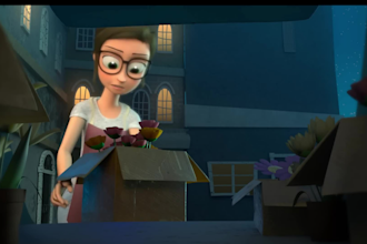 create 3d character animation, 3d cartoon animation and animated video