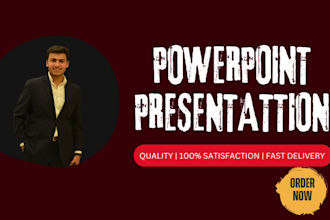 design premium powerpoint presentation with ai voiceover