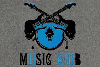 create logo for bands, djs, musicians, and artists
