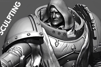 do 3d modeling and 3d sculpting for 3d printing stl