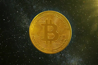 create crypto logo cryptocurrency gold silver bitcoin intro reveal video