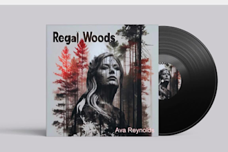 create abstract album cover art for you