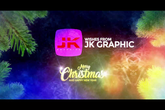 create coolest christmas greeting video
