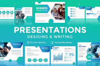 design branded powerpoint presentations and pitch decks