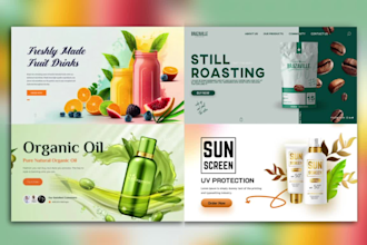 shopify, web banner, hero image, etsy, product banner