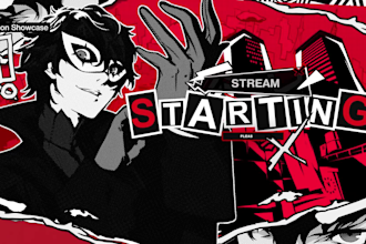 create twitch kick stream overlay or any stream graphics