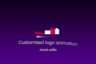 do unique custom logo animation