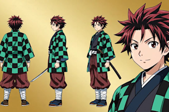 draw custom character sheet anime ref sheet anthro ref sheet anime character