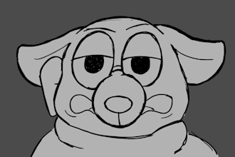 create 2d line art animation, flat animation, traditional, hand drawn animation