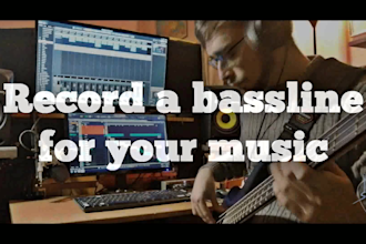 record a bass line like you want