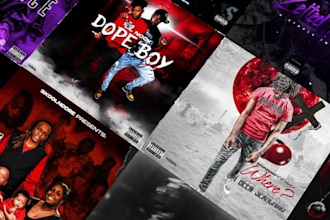 create mixtape cover, single album cover artwork