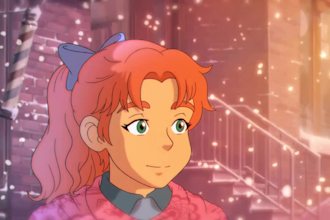 create 2d cinematic short film, animated music video, japanese anime style