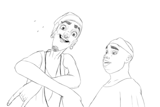 create 2d hand drawn video, frame by frame, 2d rough sketch animation