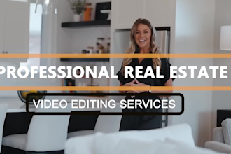 edit real estate videos, reels, and property promos with in 24 hrs