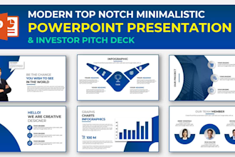design stunning powerpoint presentations, pitch decks and google slides