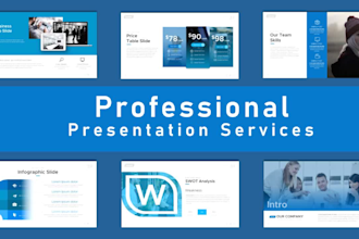 design redesign create a modern medical powerpoint presentation animation expert