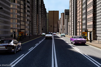 make 3d environments for films and games in blender